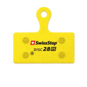 SwissStop 28 RS Bremsbeläge Shimano Disc - Geräuscharm, langlebig & sichere Bremskraft