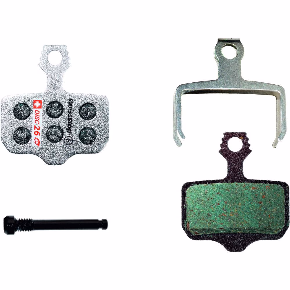 SwissStop Disc 26 E VE2 Bremsbeläge Rot - Organische Mischung, geräuscharm & langlebig