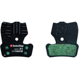 SwissStop Disc 31 EXOTherm2 Bremsbeläge - Organische Pads mit Kühlrippen für Avid & SRAM