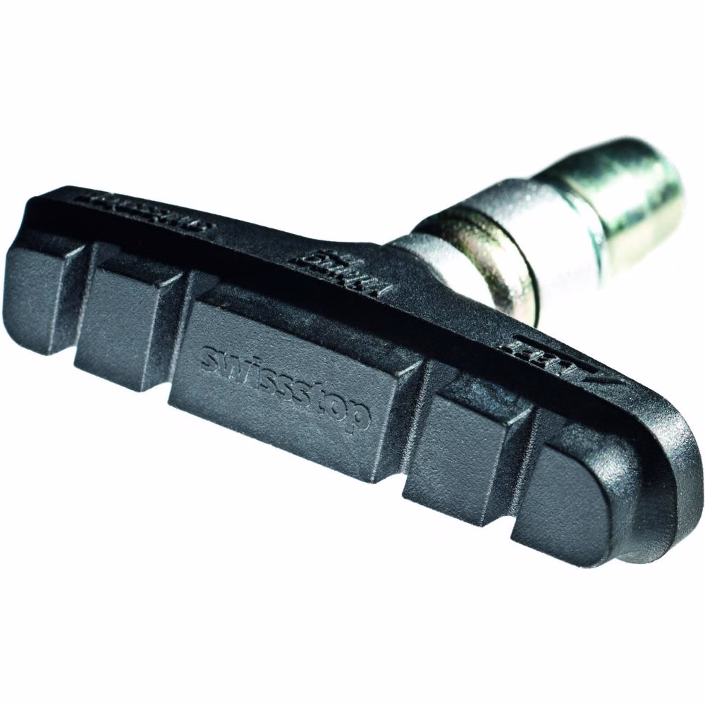 SwissStop VikingPro Original Black Bremsschuhe Gr. m - V-Brake Bremsbeläge für Alu-Felgen