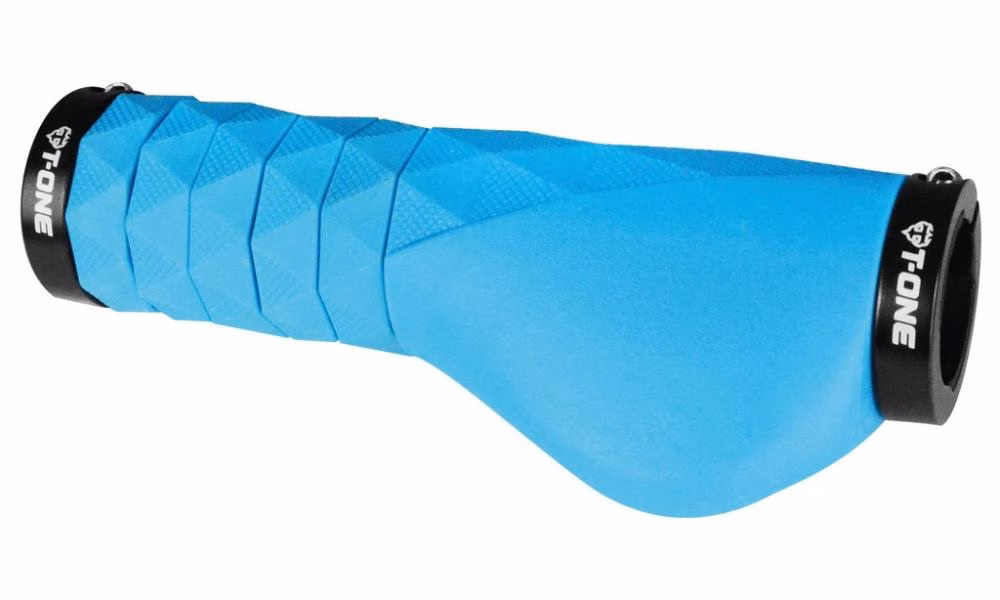 T-One Diamond Plus Ergo Fahrradgriffe 94/134 mm blau