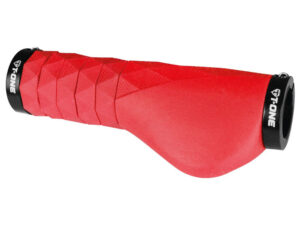 T-One Diamond Plus Ergo Fahrradgriffe (rot | 94 -134mm 2x Schraubverschluss)