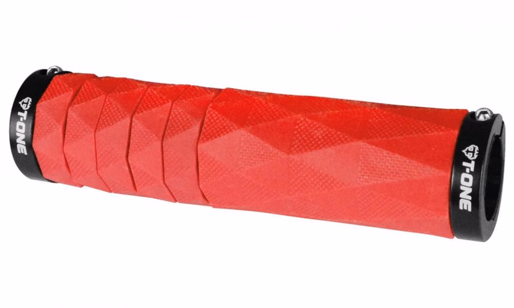 T-One Griffe Diamond rot, 94 -134mm 2x Schraubensicherung