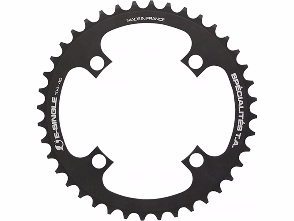 TA E-Single Kettenblatt (40Z | Ø 104mm außen/innen | 1-fach | schwarz)
