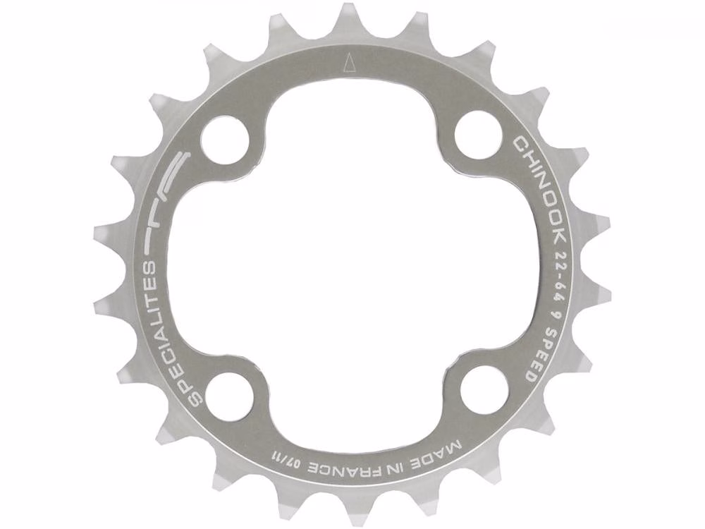 TA Kettenblatt Chinook 24Z silber Ø64 innen