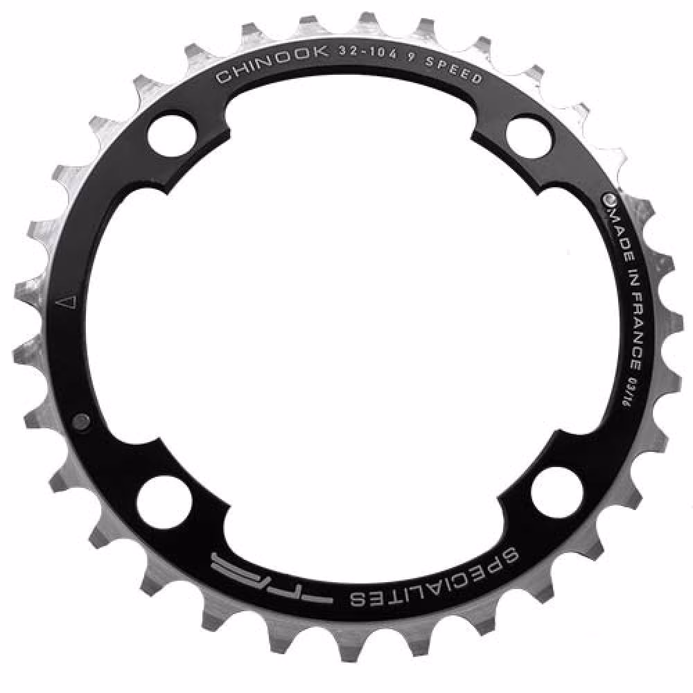 TA Kettenblatt Chinook 42Z schwarz Ø104 mitte