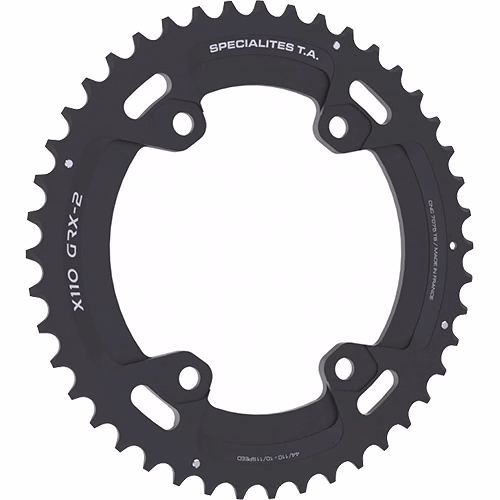 TA Kettenblatt X110 GRX-2 Gravel 48 schwarz außen 10/11fach