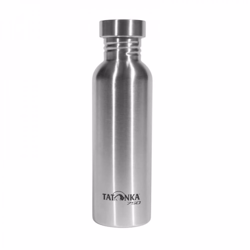 Tatonka Steel Bottle Premium 0,75 l - Trinkflasche Unisex mit auslaufsicherem Schraubverschluss