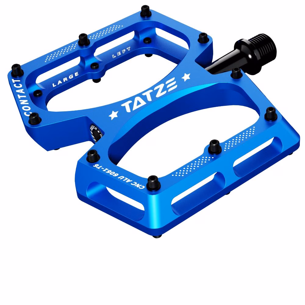 Tatze Pedal CONTACT CNC L blau Plattform 10 Pins je Seite