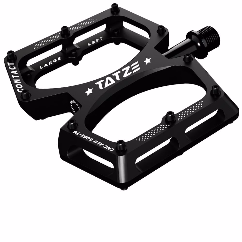 Tatze Pedal Contact CNC L schwarz Plattform 10 Pins je Seite