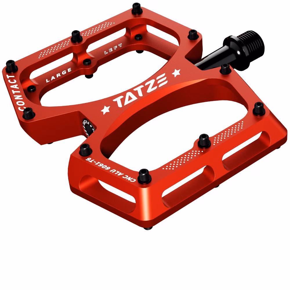 Tatze Pedal CONTACT CNC S rot Plattform 10 Pins je Seite