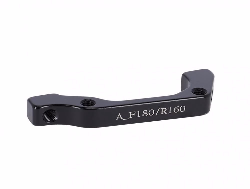 TEKTRO AQ1.0 Bremssatteladapter IS2000/Postmount Ø 180F/160R Schwarz