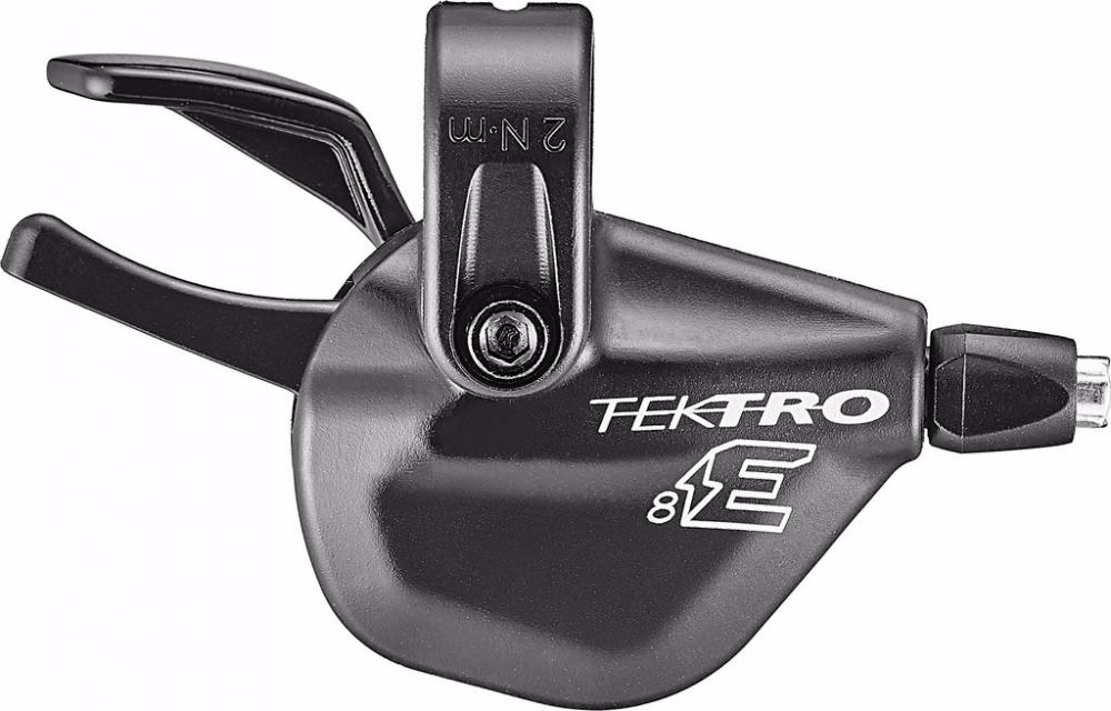 TEKTRO Schalthebel ED9 8-fach Schwarz - präzise E-Bike-Schaltlösung