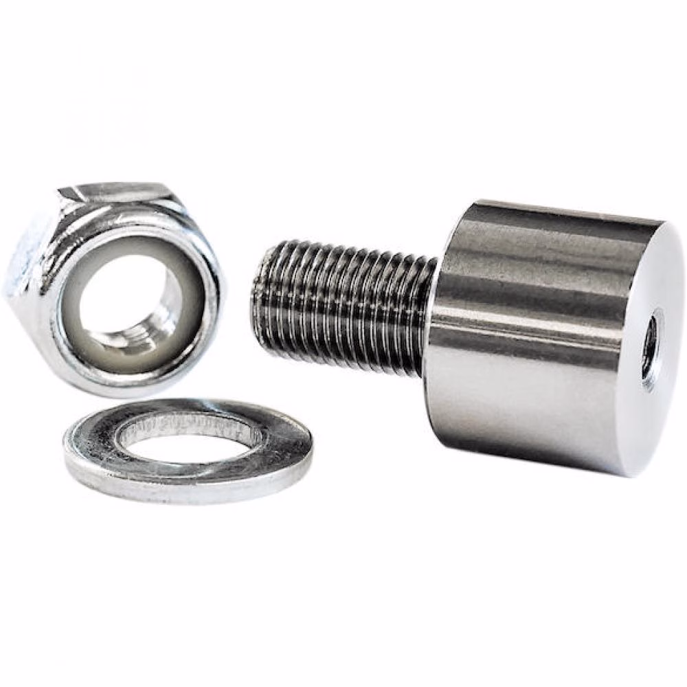 The Robert Axle Project Kupplungsadapter für 5 mm Schnellspanner Silber - Fahrradanhänger-Adapter