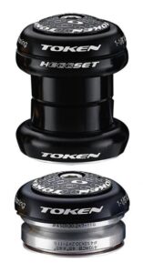 TOKEN Steuersatz hEGGset AHead 2in1 1 1/8" schwarz (34/41mm)