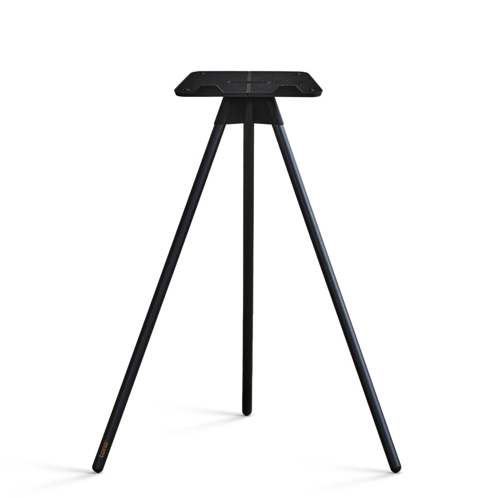 Tons Laptop Stand Laptop Ständer für Indoortraining matt black oak