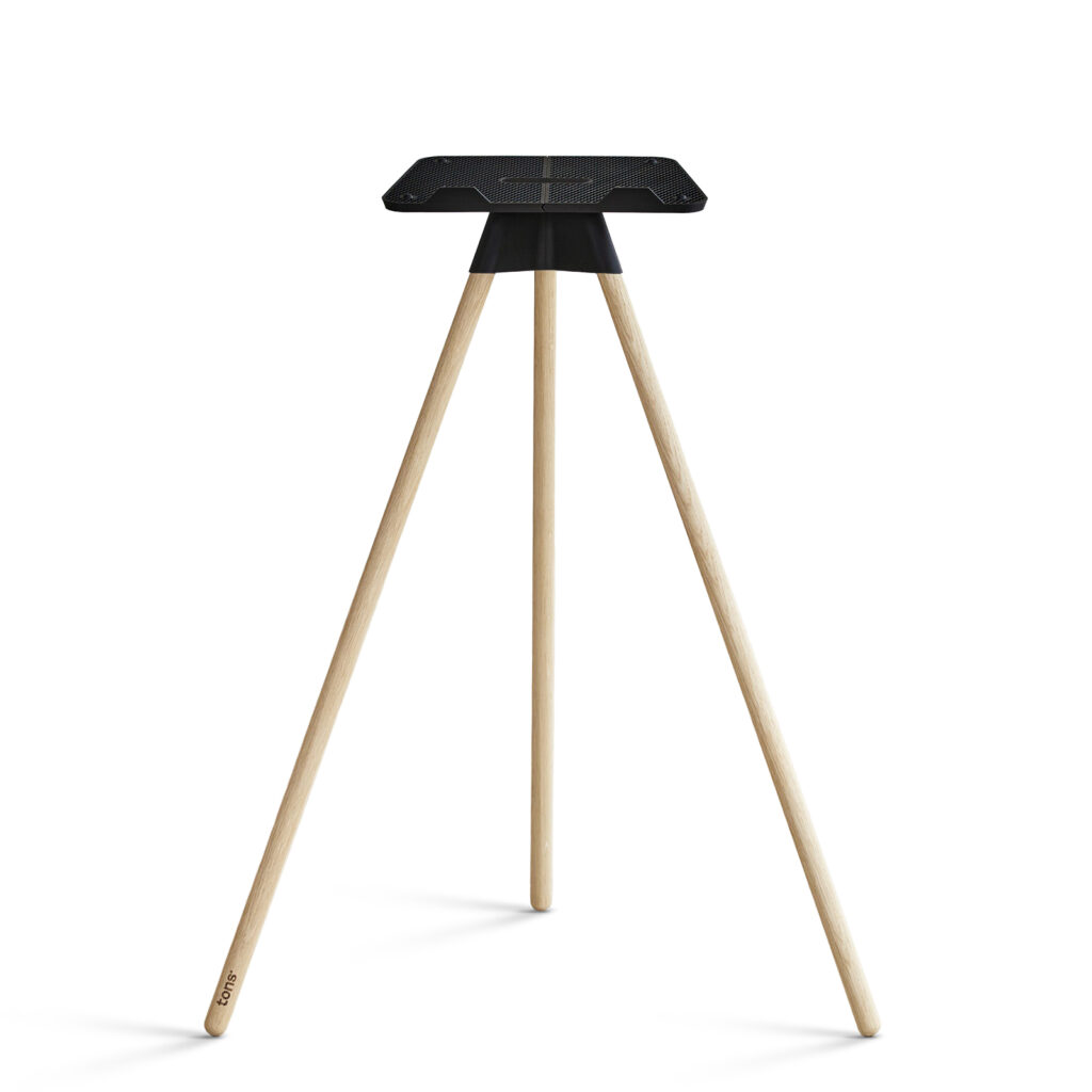 Tons Laptop Stand Laptop Ständer für Indoortraining natural oak