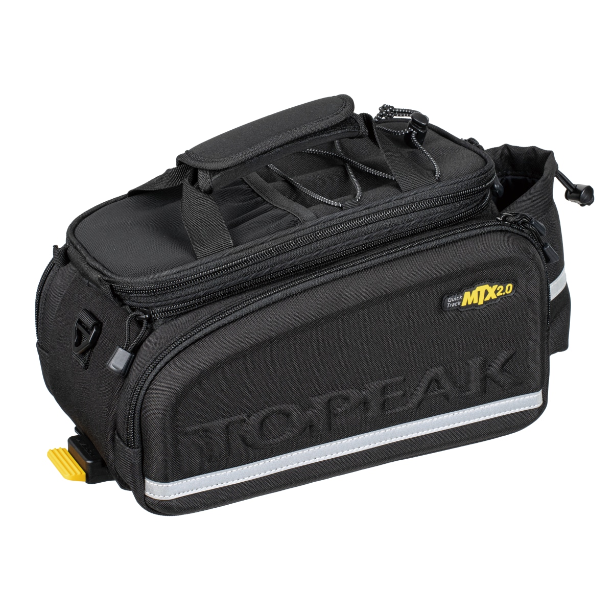 Topeak MTX TrunkBag DX 2.0 Gepäckträgertasche mit abschließbarer Adapterplatte TrunkLock
