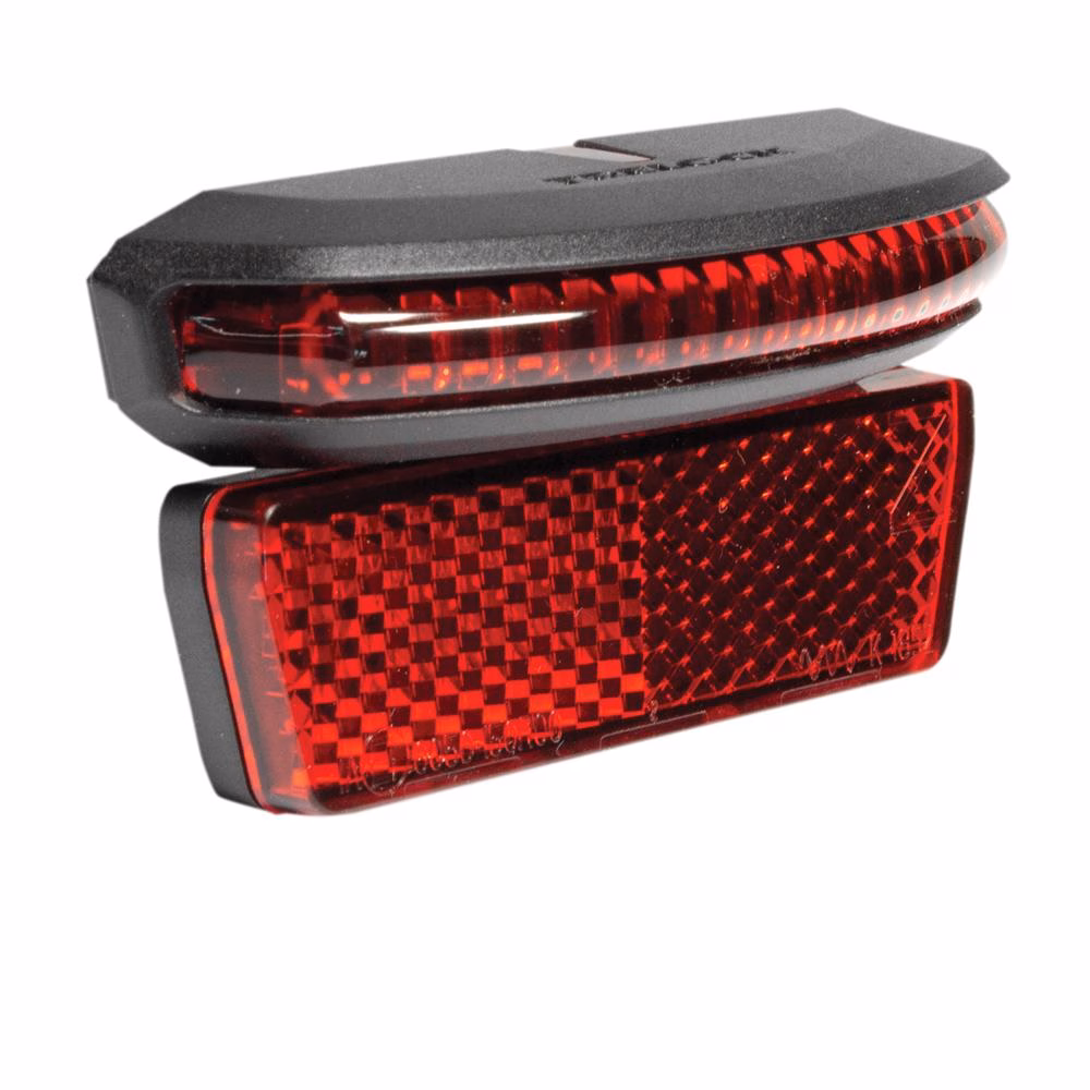 Trelock Dynamo Rücklicht LS 653 DUO FLAT - LED Fahrrad Rücklicht mit StVZO Zulassung