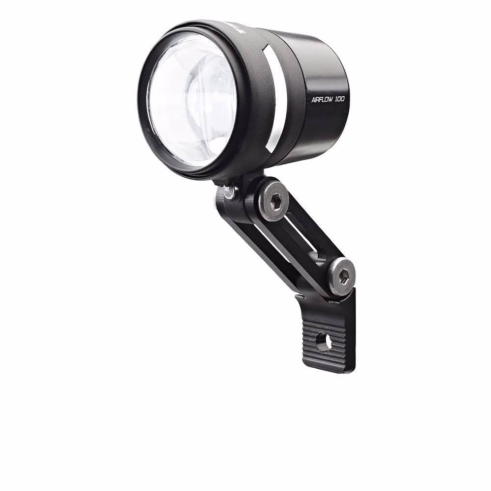Trelock LED-Scheinwerfer Bike-i Airflow 100 LS 780-T/100 E-Bike 6-12V mit Halter ZL990 STVZO