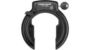 TRELOCK Rahmenschloss RS 480 NAZ XL - Rahmenschloss XL mit breitem Durchlauf und hohem Diebstahlschutz