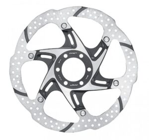 TRP Bremsscheibe TR-33 6-Loch Ø 180 mm Silber/Schwarz - Hervorragende Wärmeableitung