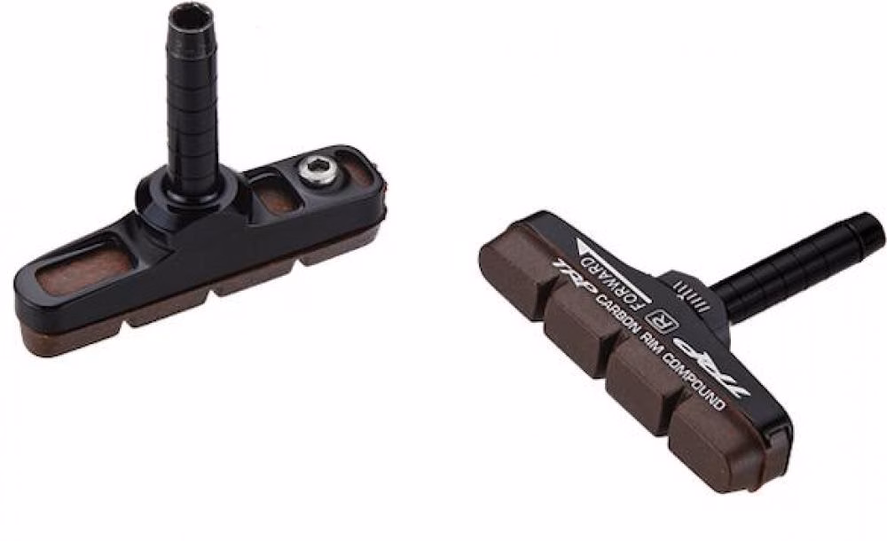 TRP Bremsschuhe Inplace Canti Carbon Standardgröße - leise, starke Cantilever-Bremsleistung