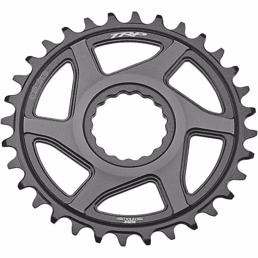 TRP Kettenblatt EVO 12 CR-M8050 1x 32T Schwarz - präzises CNC-Upgrade für moderne Antriebe