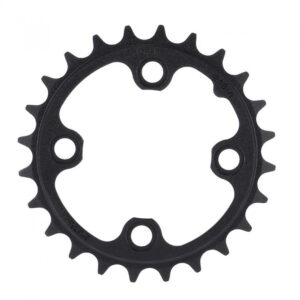 Truvativ Kettenblatt Kettenblatt MTB Trekking 24 Zähne 64mm Lochkreis Aluminium schwarz