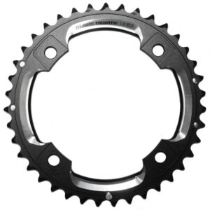 Truvativ MTB Kettenblatt 39 Zähne 120mm Lochkreis 2x10 BB30 Alu 7075-T6 S2 schwarz - für SRAM XX/X0/X9