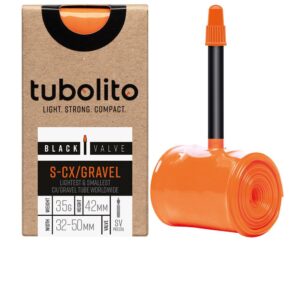 tubolito S-Tubo Gravel TPU Fahrradschlauch 42 mm SV - 41 g ultraleicht für Cyclocross & Gravel