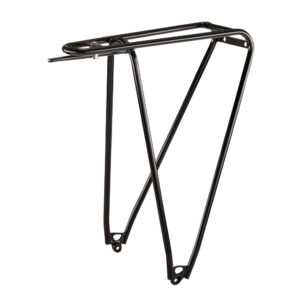 Tubus Gepäckträger FLY EVO 26-28 Zoll schwarz - schlanker Touren-Gepäckträger