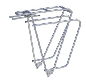 Tubus Gepäckträger LOGO CLASSIC 26-28 Zoll silber - stabiler Fahrrad-Heckträger