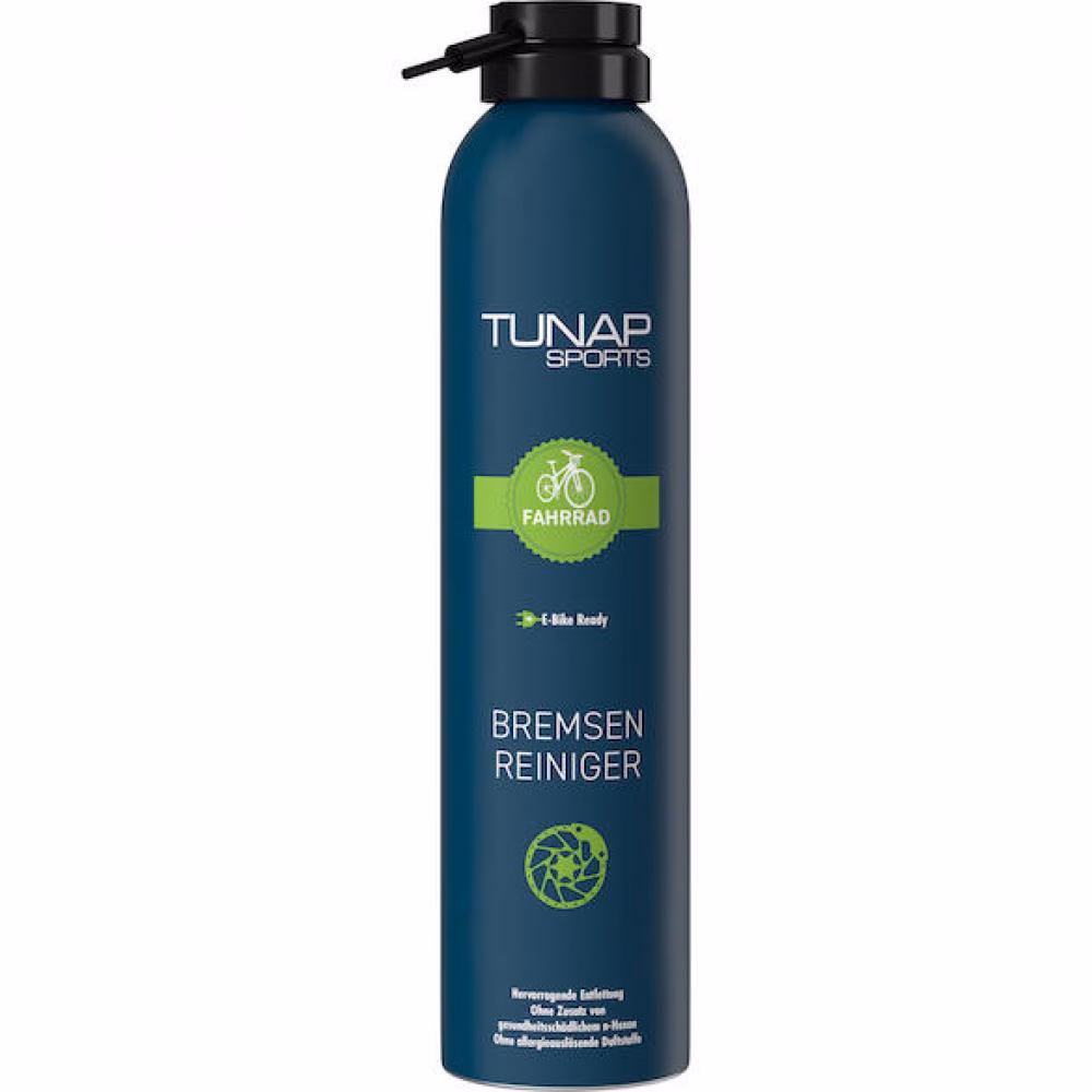 Tunap Sports Bremsenreiniger 300 ml - schonender Bremsreiniger für Fahrräder