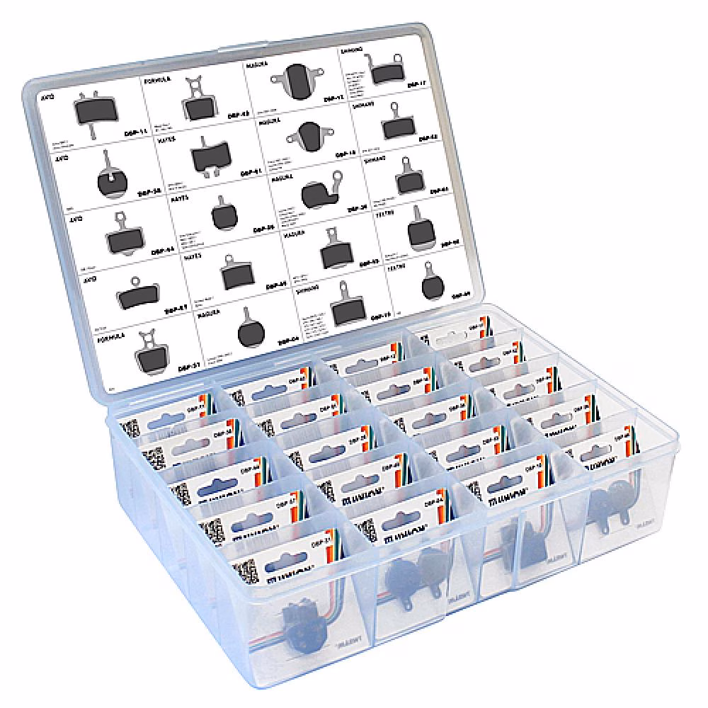 UNION DBP-BOX-TOP20 Bremsbelag-Sortiment - 20 Sets organisch