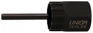 Unior Shimano Zahnkranzabzieher inkl Führung für Kassettenkränze 1670.7/4