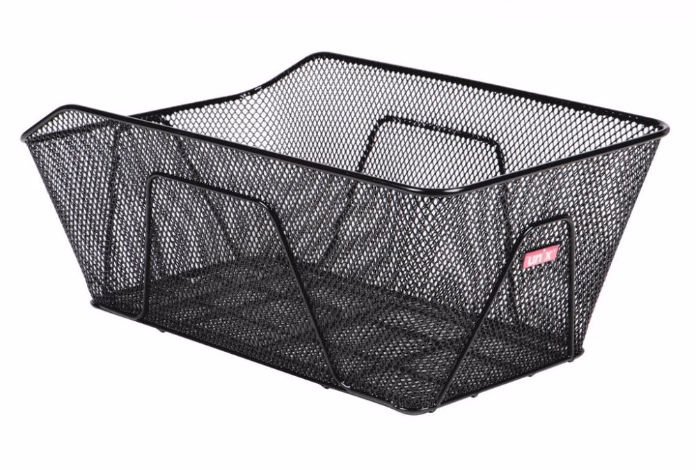 Unix Hinterradkorb Rosano schwrz 50x30x20 cm