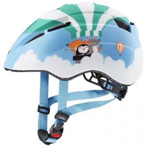 uvex Kid 2 cc - Leichter Kinder-Fahrradhelm mit IAS-System für perfekte Passform - stoßabsorbierend - mit FAS-Gurtband - LED-erweiterbar - ballon matt - 46-52 cm