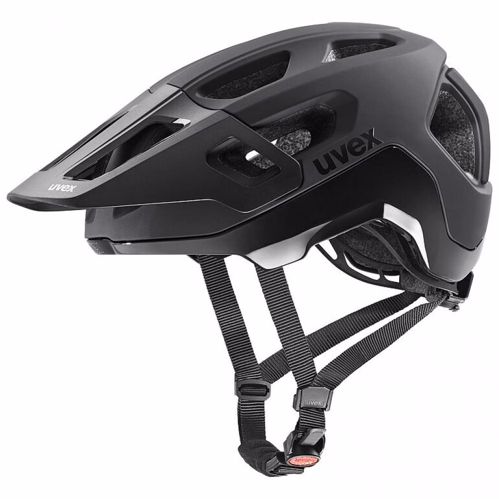 Uvex React MTB-Helm black matt 56-59cm - 3D IAS 3.0, Monomatic, EN 1078 zertifiziert