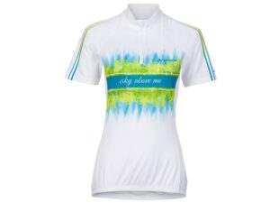 Vaude Cielo Fahrradtrikot Damen (weiß) Größe:34