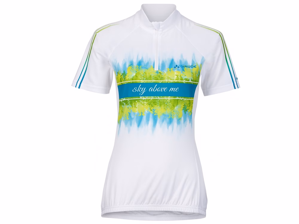 Vaude Cielo Fahrradtrikot Damen (weiß) Größe:34