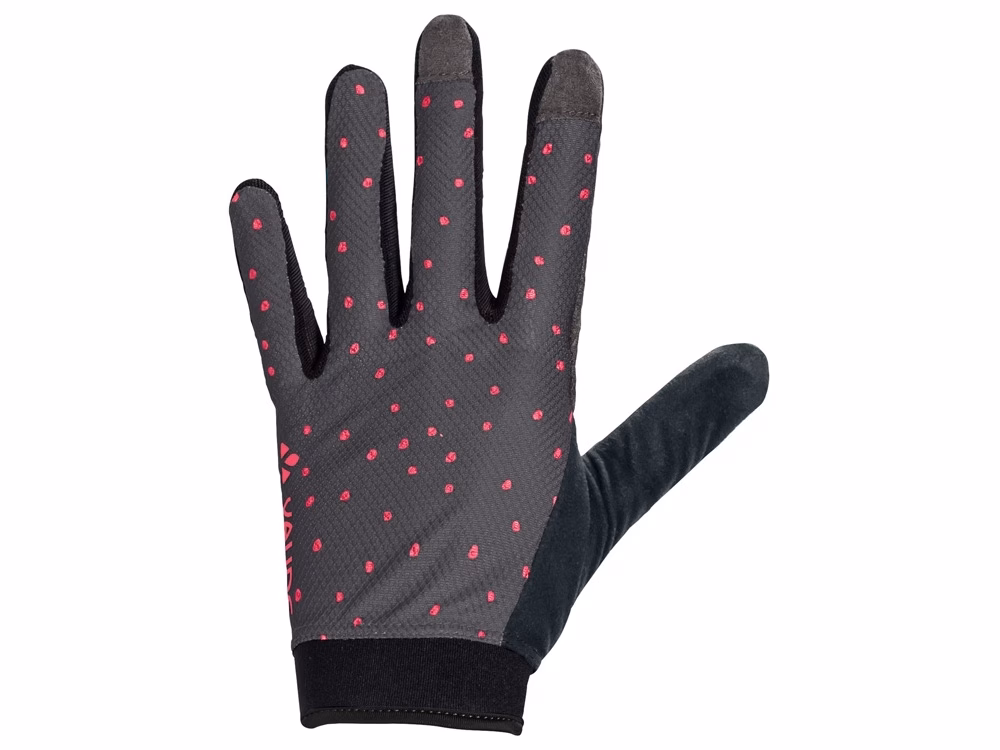 Vaude Dyce II Fahrradhandschuhe Damen (silber) Größe:7.0