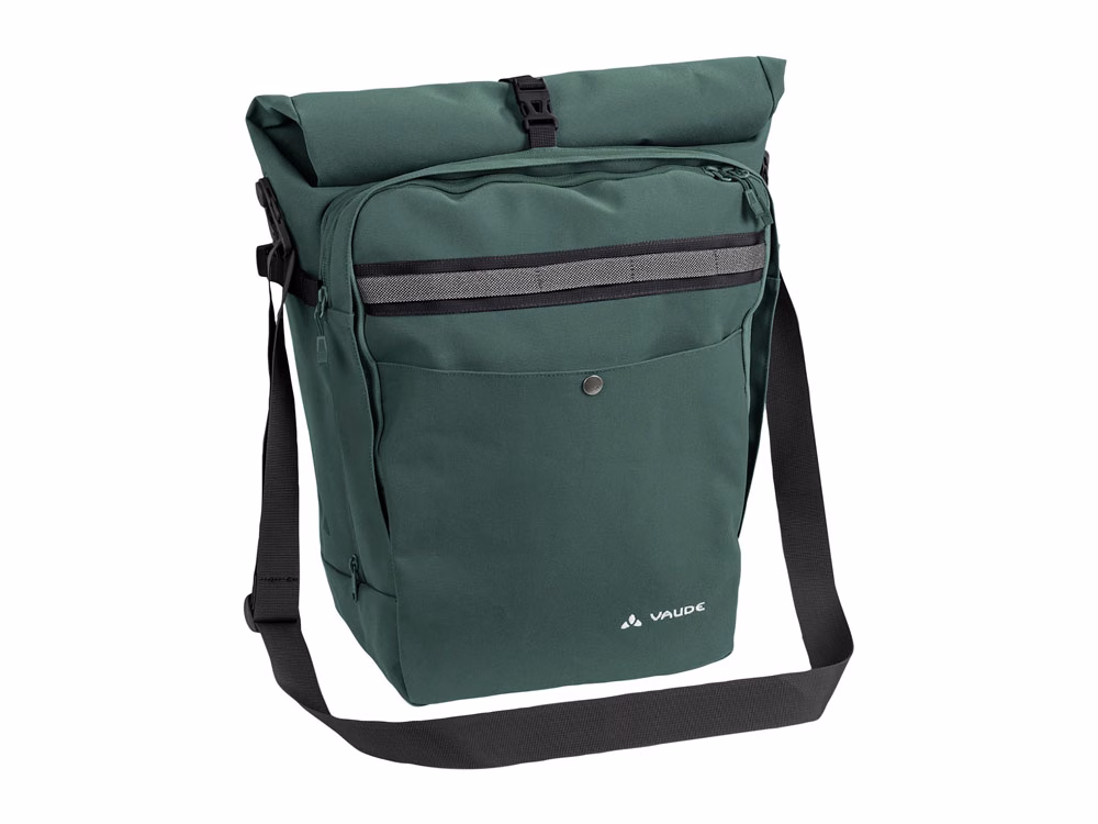 Vaude ExCycling multifunktionaler Rucksack (27+18 Liter | dusty forest)