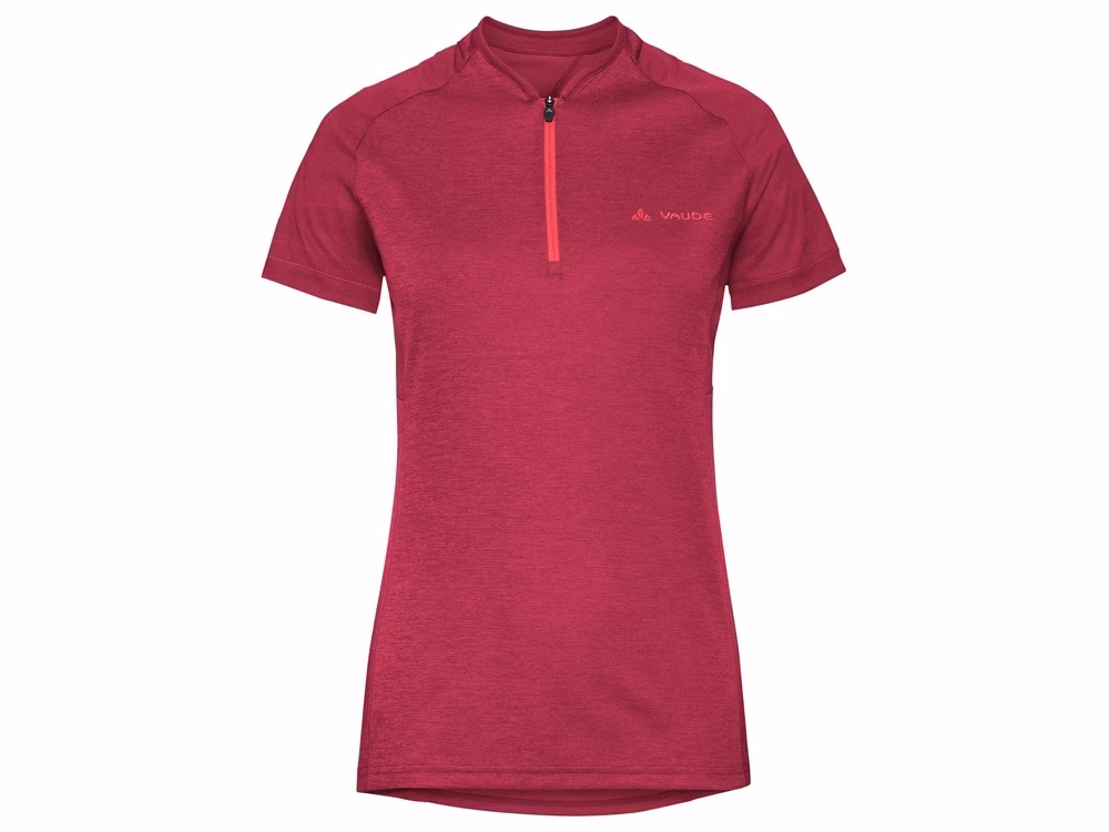 Vaude Tamaro III Fahrradtrikot Damen (rot / dunkelrot) Größe:36