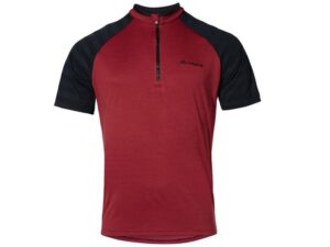 Vaude Tamaro III Fahrradtrikot Herren (schwarz / karminrot) Größe:S
