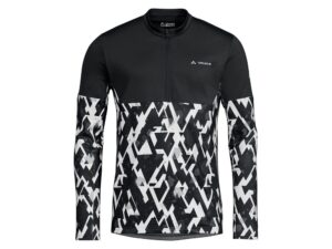 Vaude Virt QZip LS T-Shirt Herren (schwarz / weiß schwarz) Größe:S