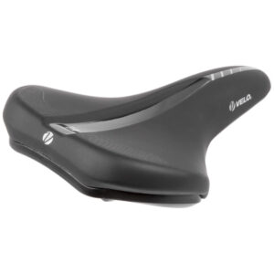 Velo E-Bike Sattel Velo-Fit E1 XXL - 270 x 190 Millimeter - 550 Gramm - CrMo-Gestell - Arc Tech - schwarz - 250553