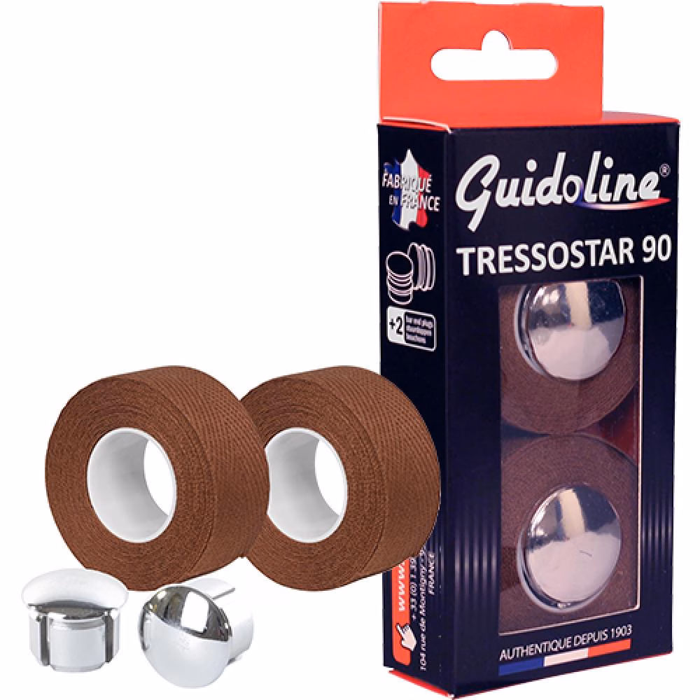 Velox Lenkerband TRESSOSTAR 90 Karton mit Stopfen Baumwolle braun