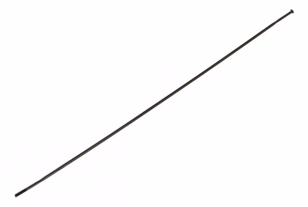 Vision Ersatzspeiche CX Ray schwarz 220 mm - aerodynamischer Speichenersatz für Vision-Laufräder