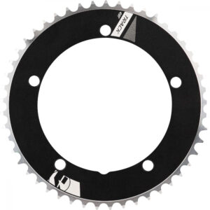 Vision Kettenblatt Track Non-Series 5-Arm 144 mm x 46 T Schwarz - CNC-gefräst AL7075/T6